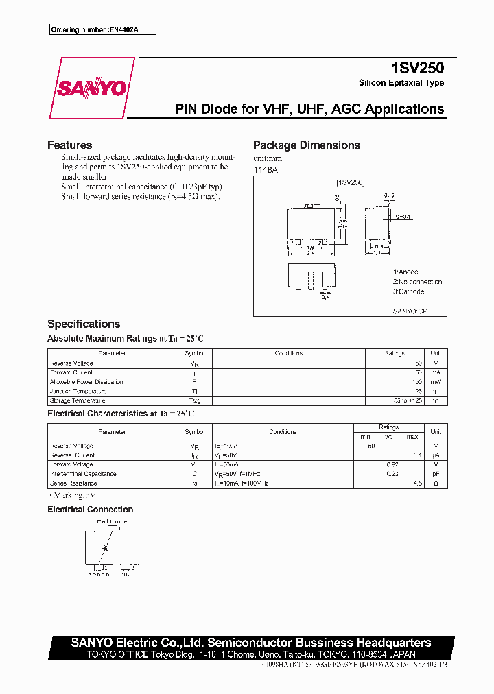 1SV250_57557.PDF Datasheet