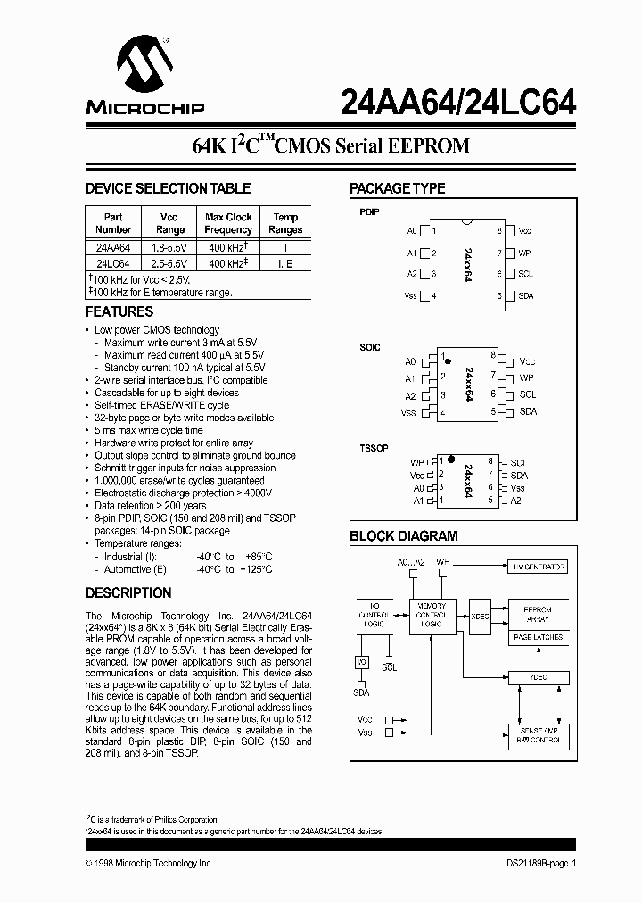 24C64_14661.PDF Datasheet