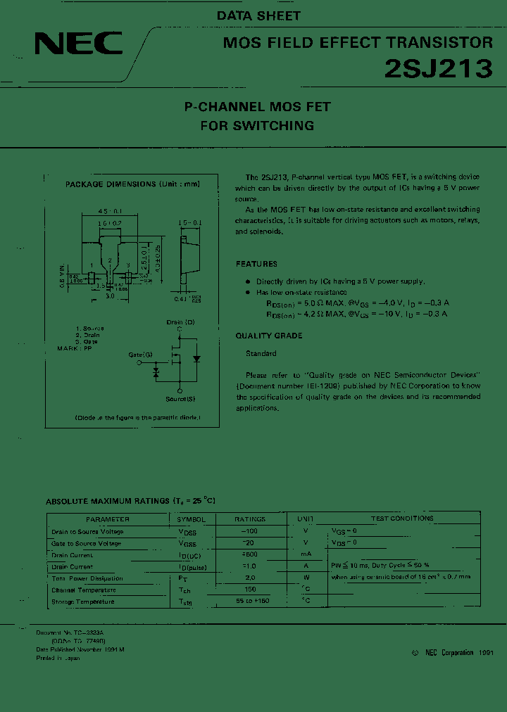 2SJ213_12729.PDF Datasheet