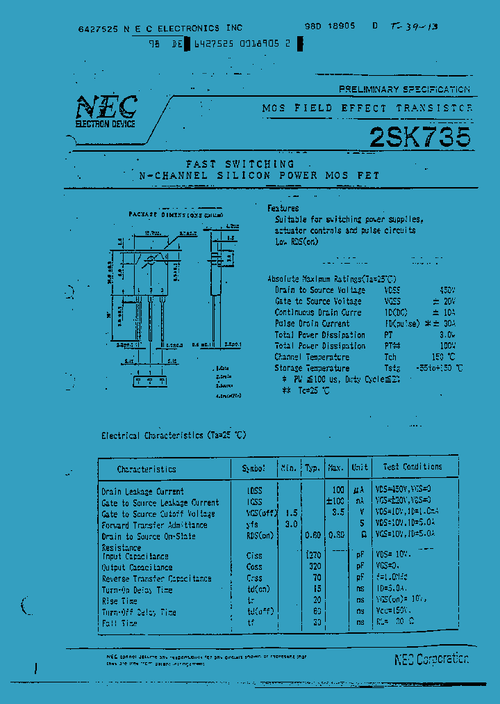 2SK735_12563.PDF Datasheet