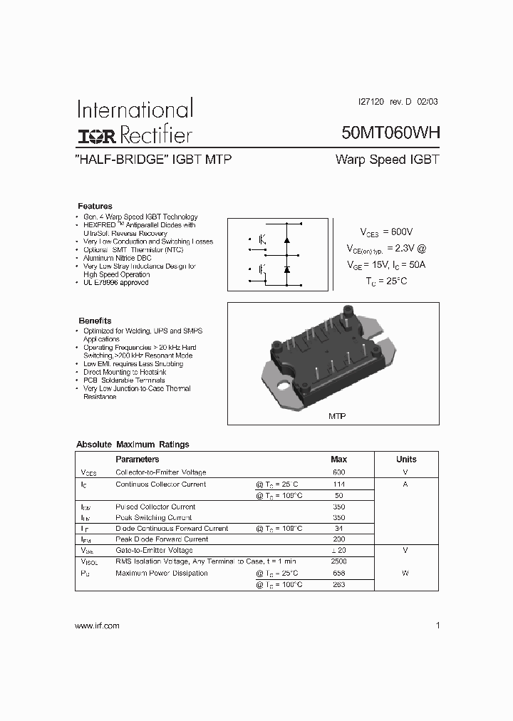 50MT060WH_74909.PDF Datasheet