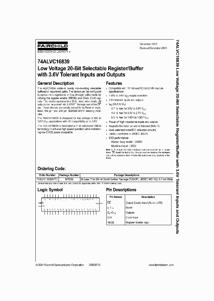 74ALVC16839_18271.PDF Datasheet