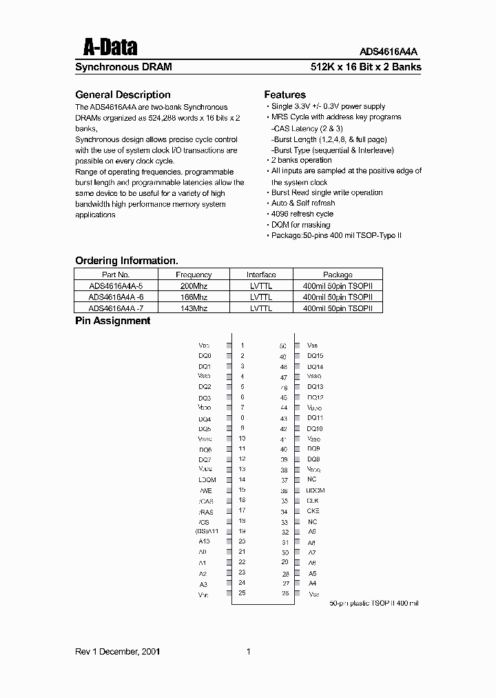 ADS4616A4A_3672.PDF Datasheet