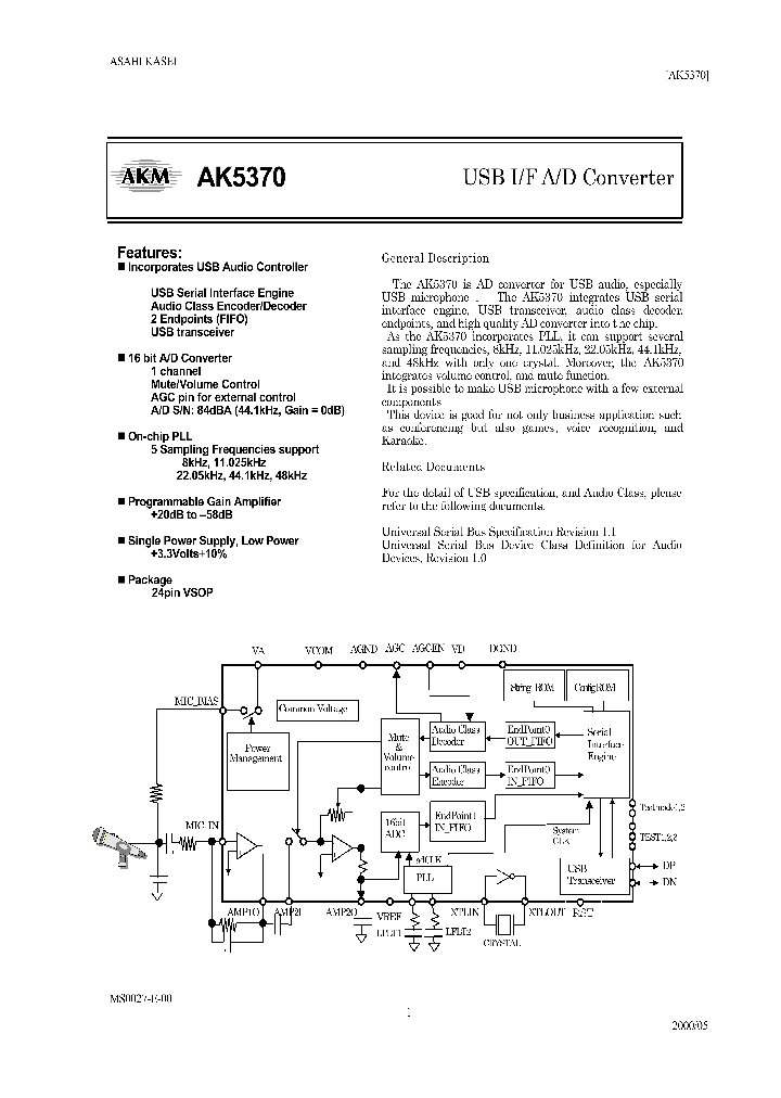 AK5370_188833.PDF Datasheet