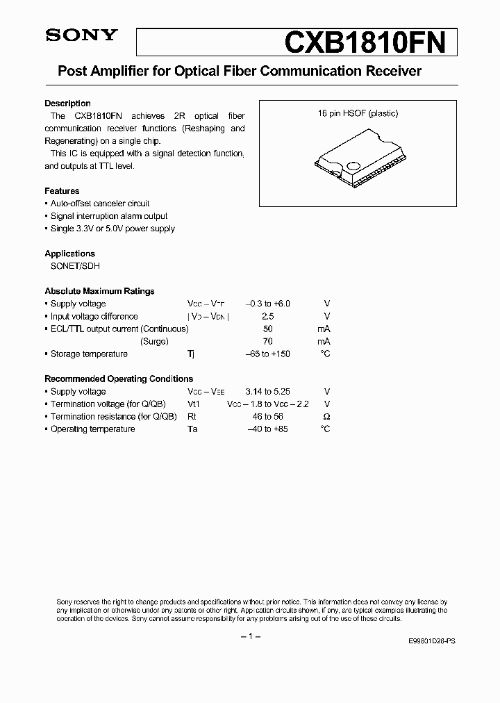 CXB1810FN_40404.PDF Datasheet