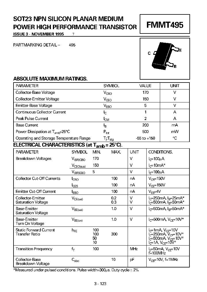 FMMT495_73131.PDF Datasheet