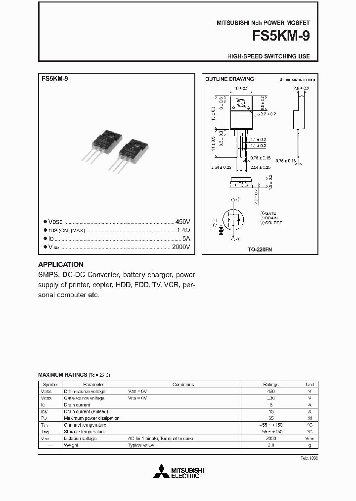 FS5KM-9_184977.PDF Datasheet