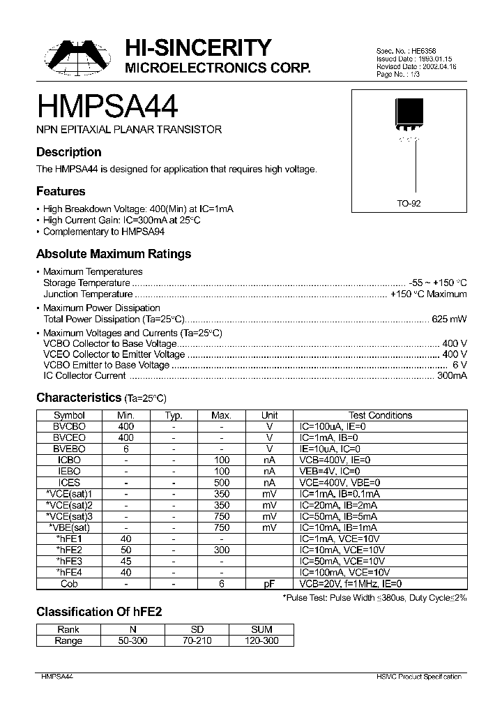 HMPSA44_174023.PDF Datasheet