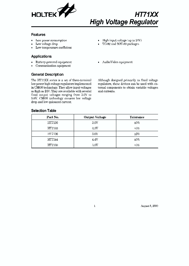 HT7130_186312.PDF Datasheet