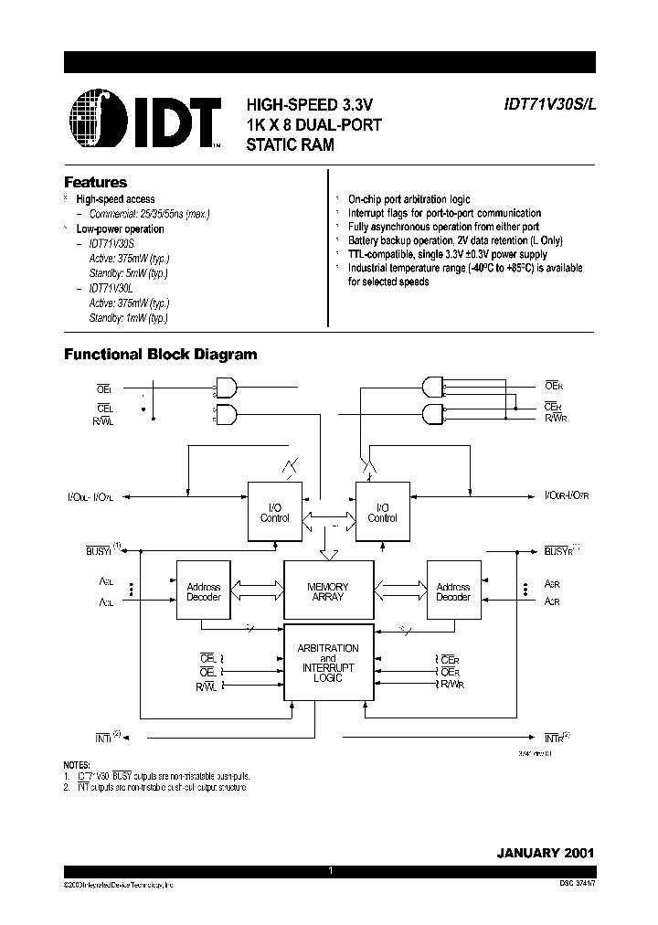 IDT71V30_112828.PDF Datasheet