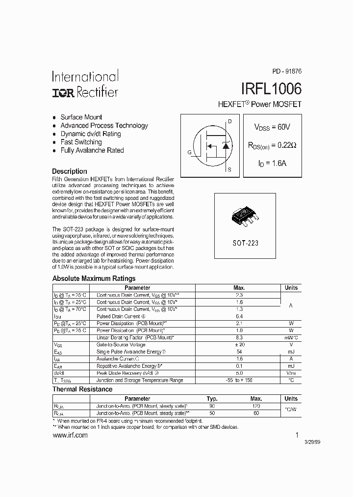 IRFL1006_149488.PDF Datasheet