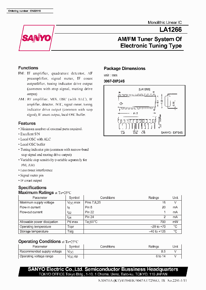 LA1266_77865.PDF Datasheet