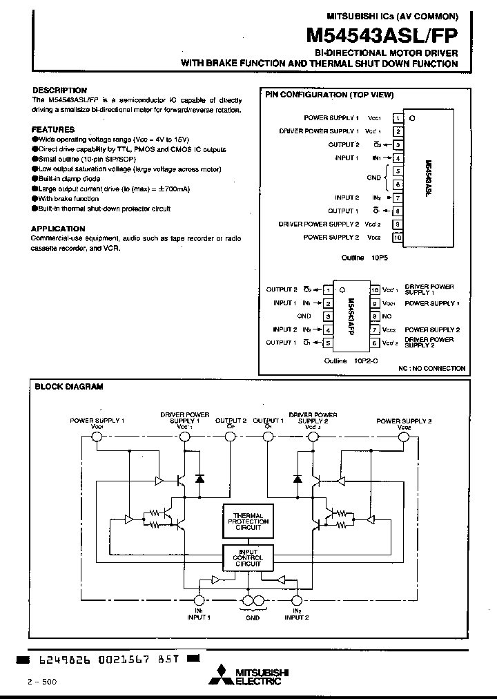 M54543ASL_137043.PDF Datasheet