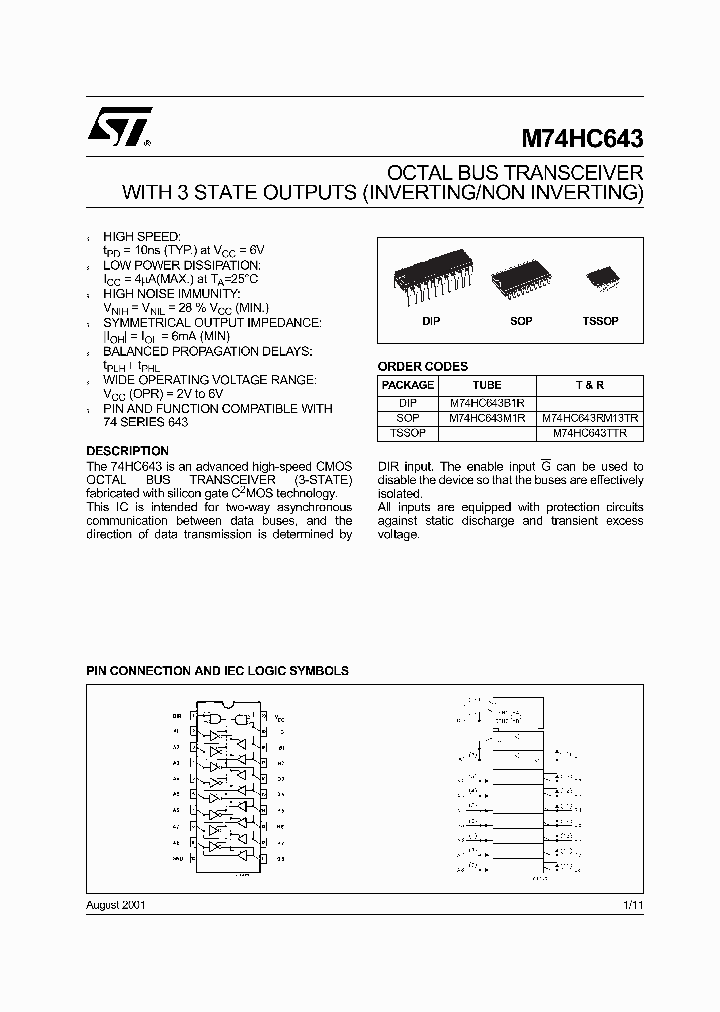 M74HC643_101069.PDF Datasheet