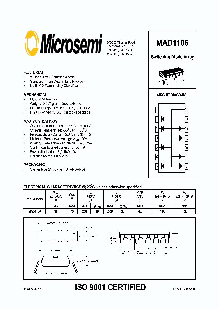 MAD1106_103002.PDF Datasheet