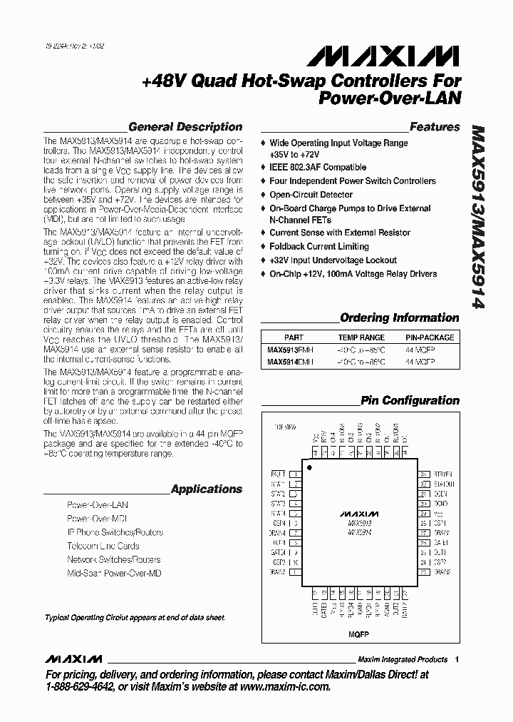 MAX5913_173054.PDF Datasheet