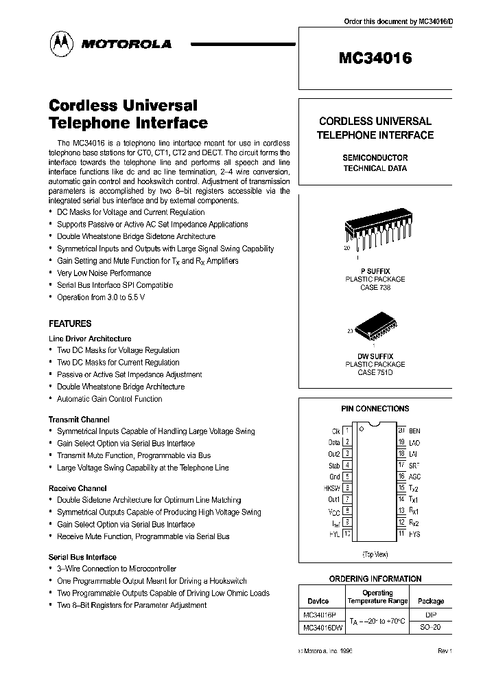 MC34016DW_86677.PDF Datasheet