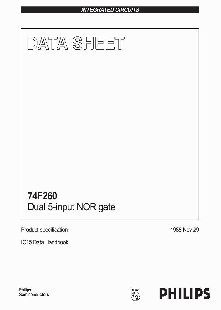N74F260_98474.PDF Datasheet