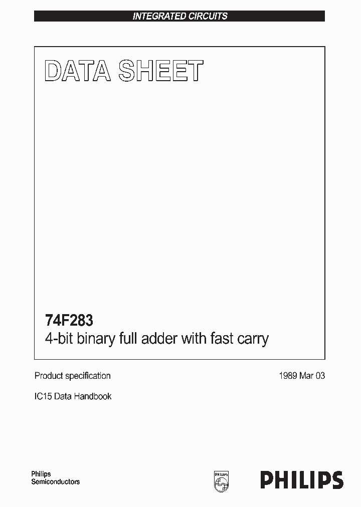 N74F283D_145124.PDF Datasheet