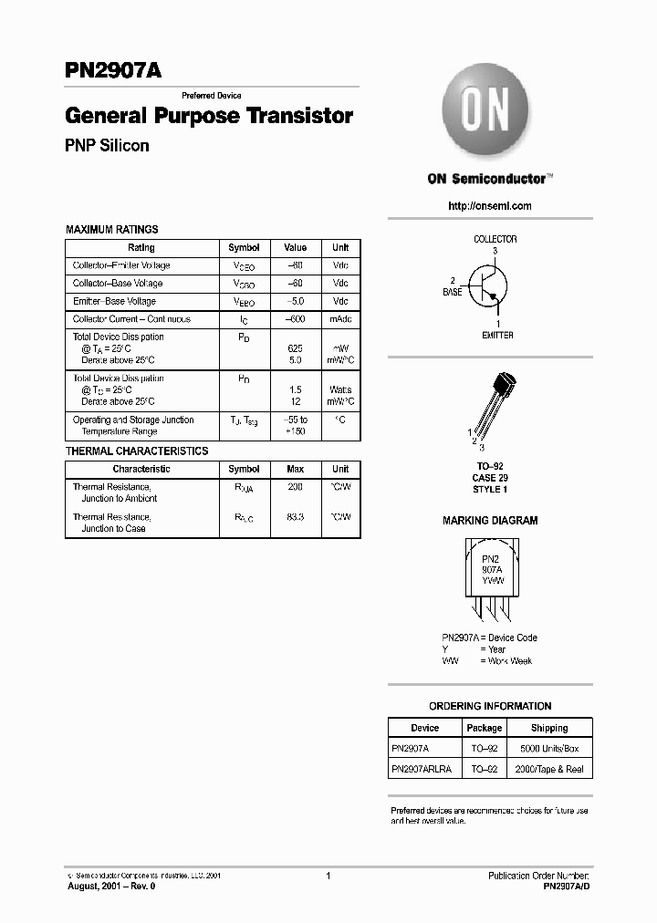 PN2907ARLRA_6333.PDF Datasheet