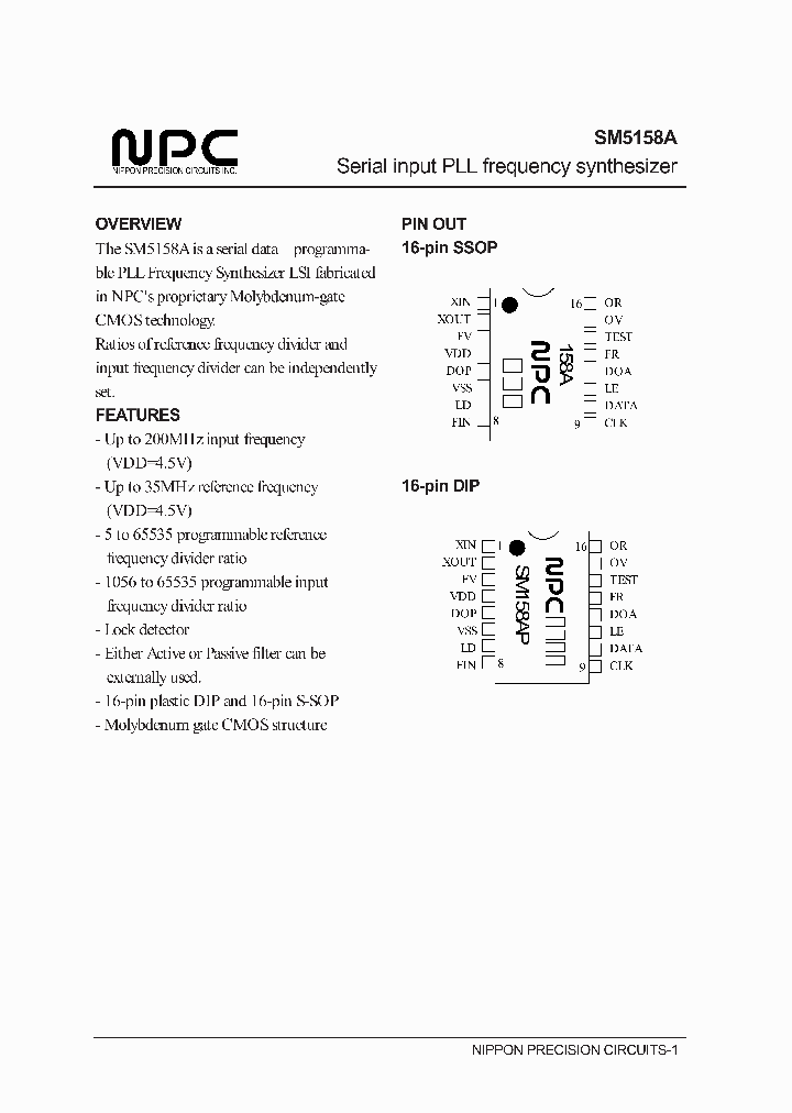 SM5158_102725.PDF Datasheet