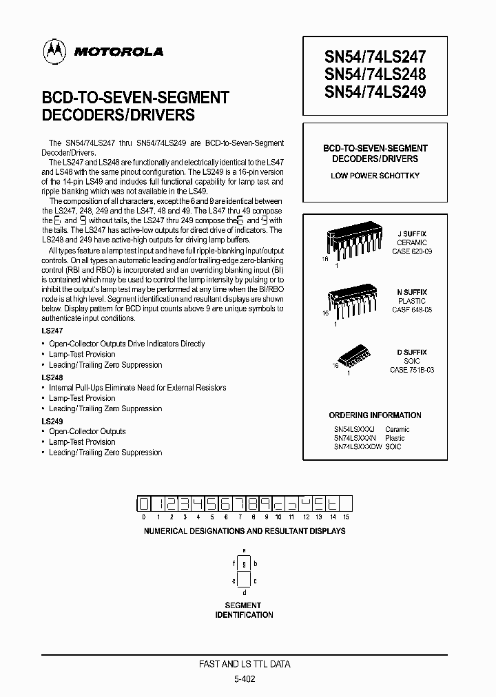 SN74LS247_19236.PDF Datasheet