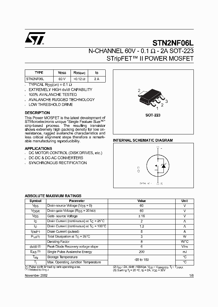 STN2NF06L_143451.PDF Datasheet