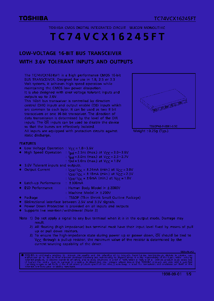 TC74VCX16245FT_36803.PDF Datasheet