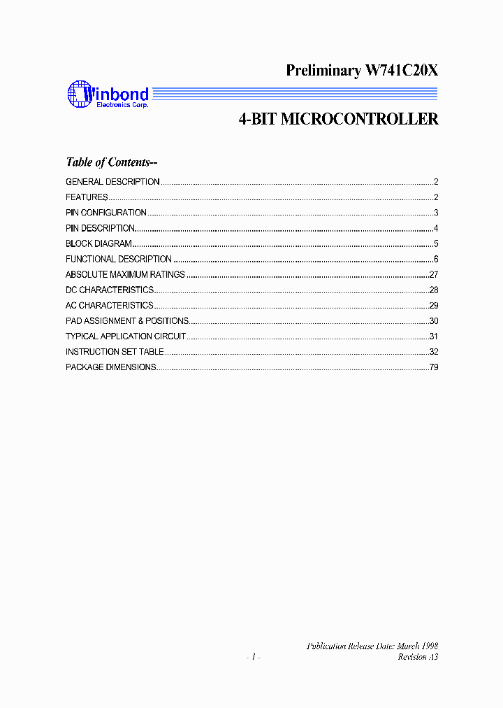 W741C20X_52418.PDF Datasheet