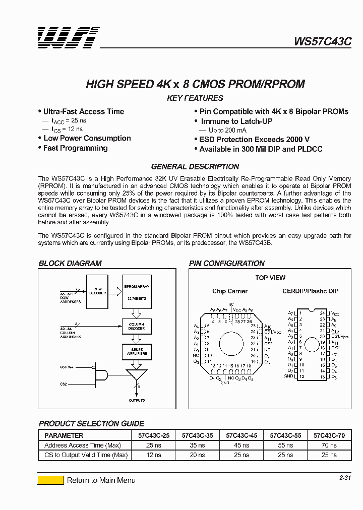 WS57C43_52326.PDF Datasheet