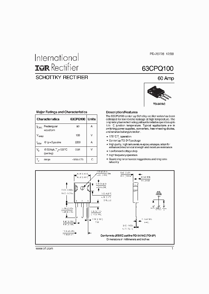 63CPQ100_286668.PDF Datasheet