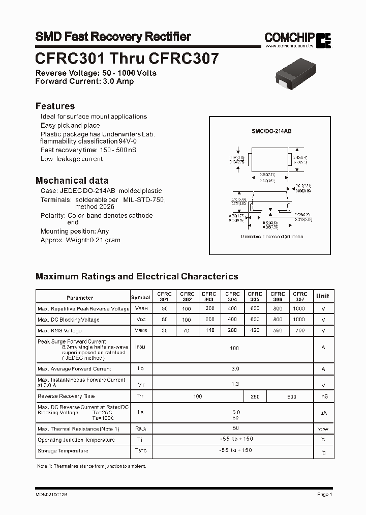 CFRC305_304046.PDF Datasheet