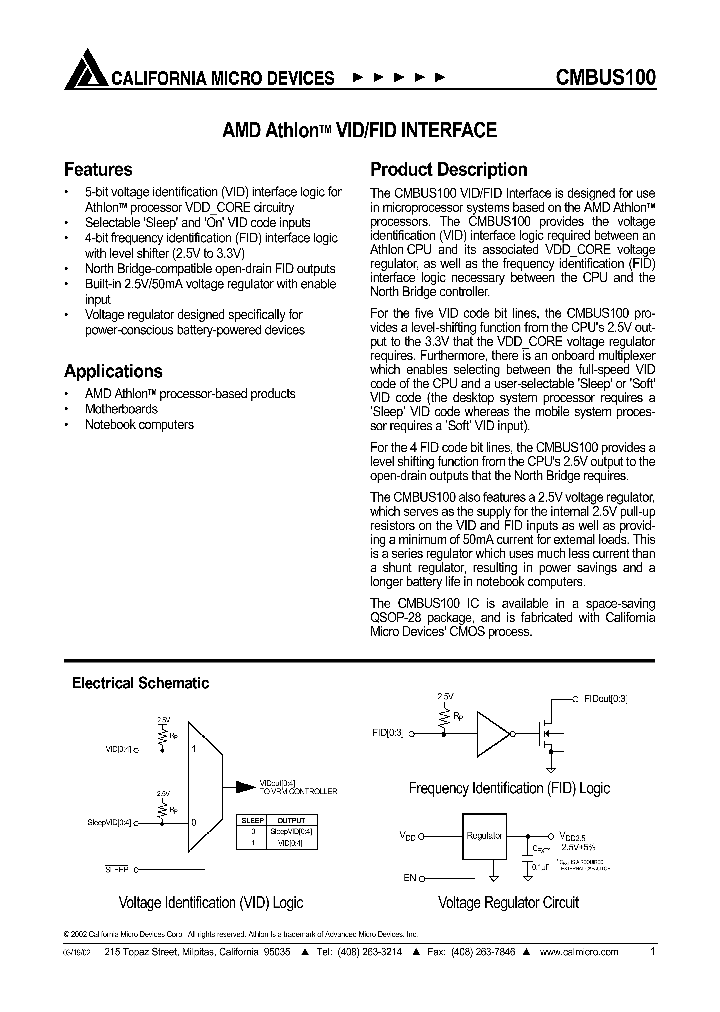 CMBUS100_261023.PDF Datasheet