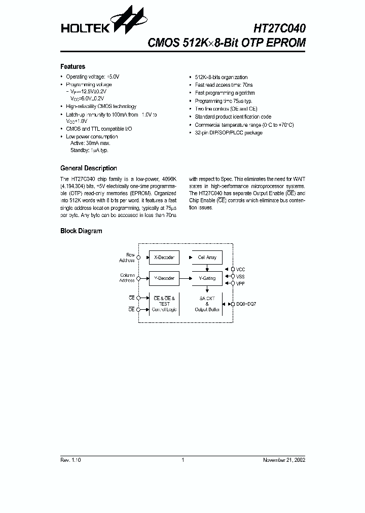 HT27C040_287015.PDF Datasheet