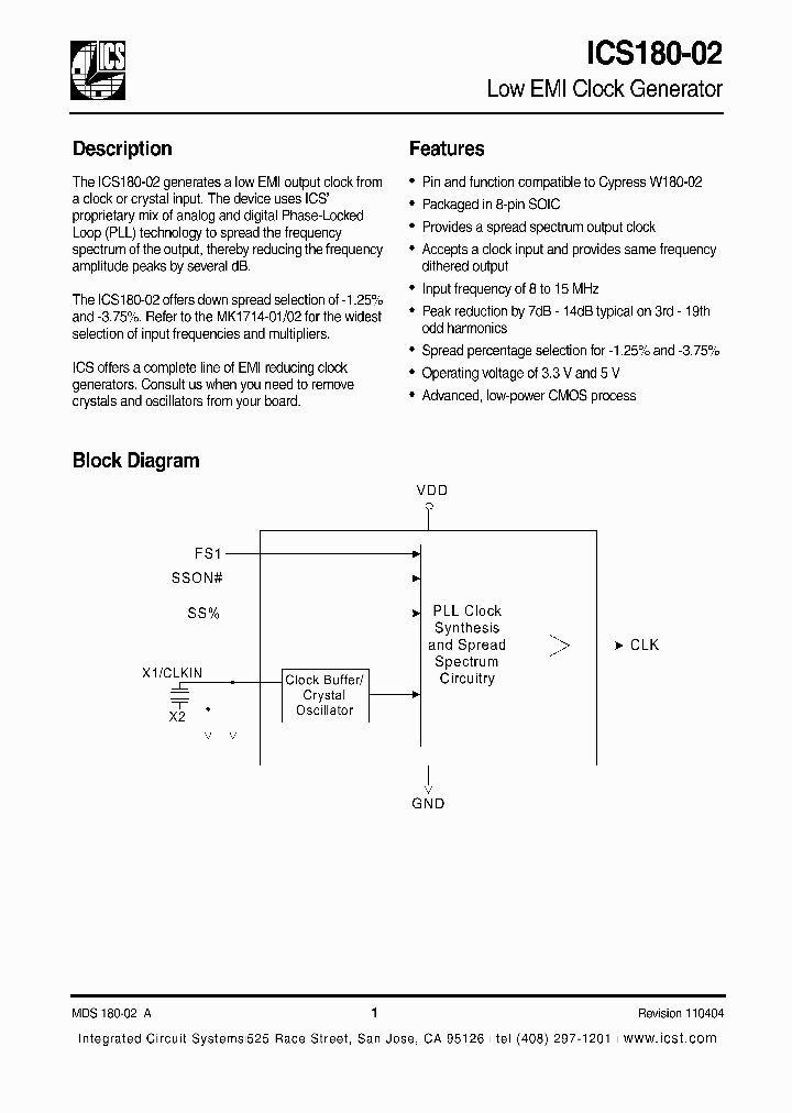 ICS180-02_218425.PDF Datasheet