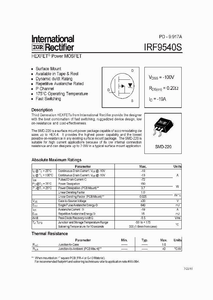 IRF9540S_241923.PDF Datasheet