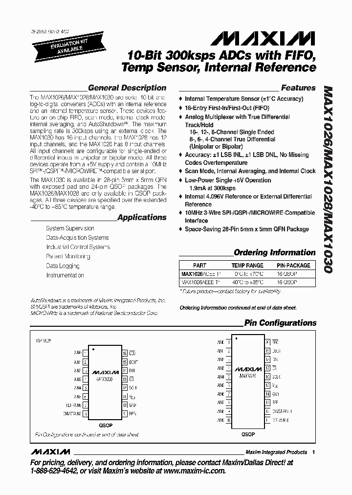 MAX1030_241714.PDF Datasheet