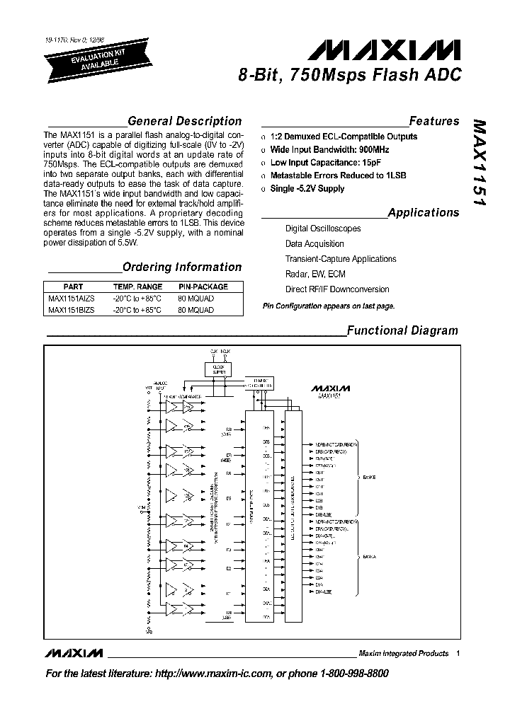 MAX1151BIZS_137450.PDF Datasheet