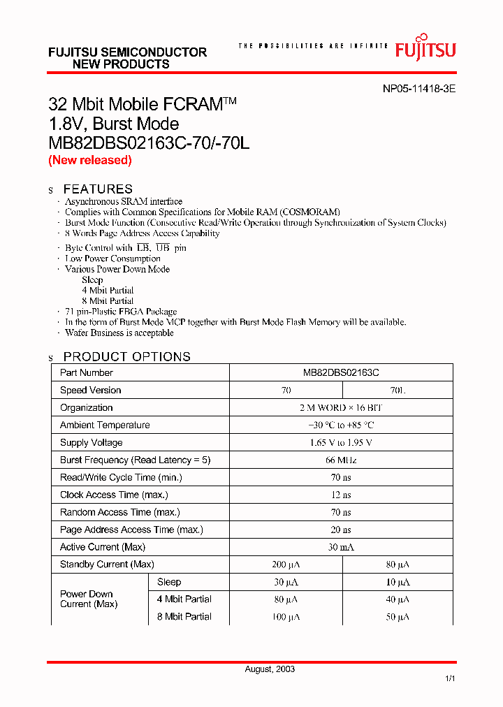 MB82DBS02163C-70L_290355.PDF Datasheet