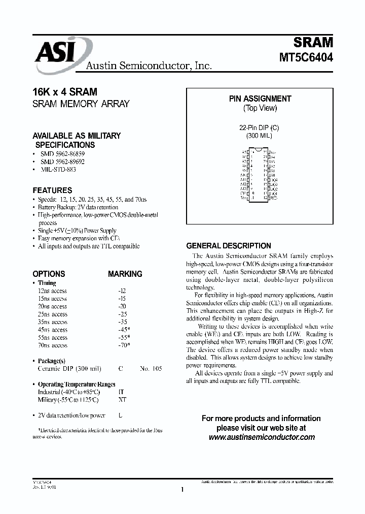 MT5C6404_275770.PDF Datasheet