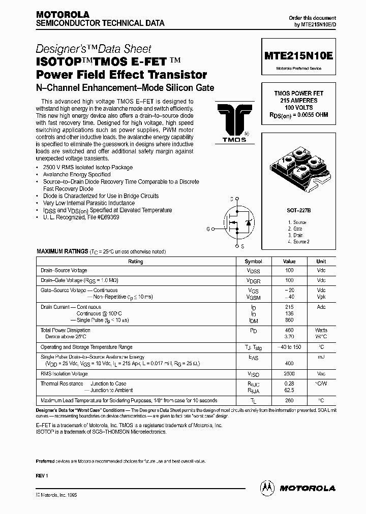 MTE215N10ED_299618.PDF Datasheet