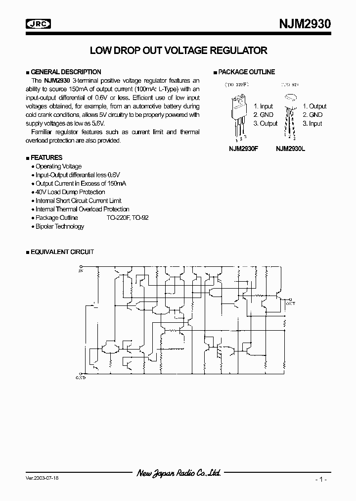 NJM2930_293580.PDF Datasheet