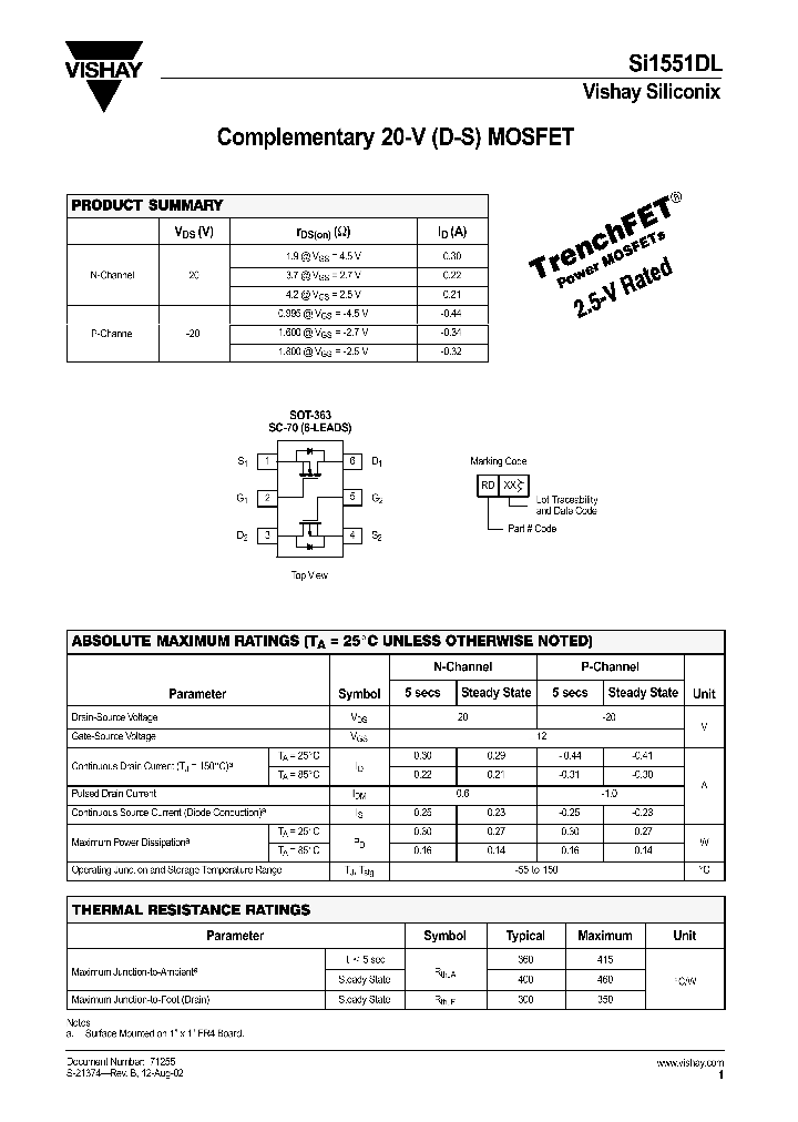 SI1551DL_274592.PDF Datasheet