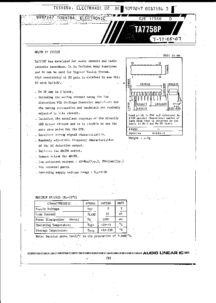 TA7758P_212043.PDF Datasheet