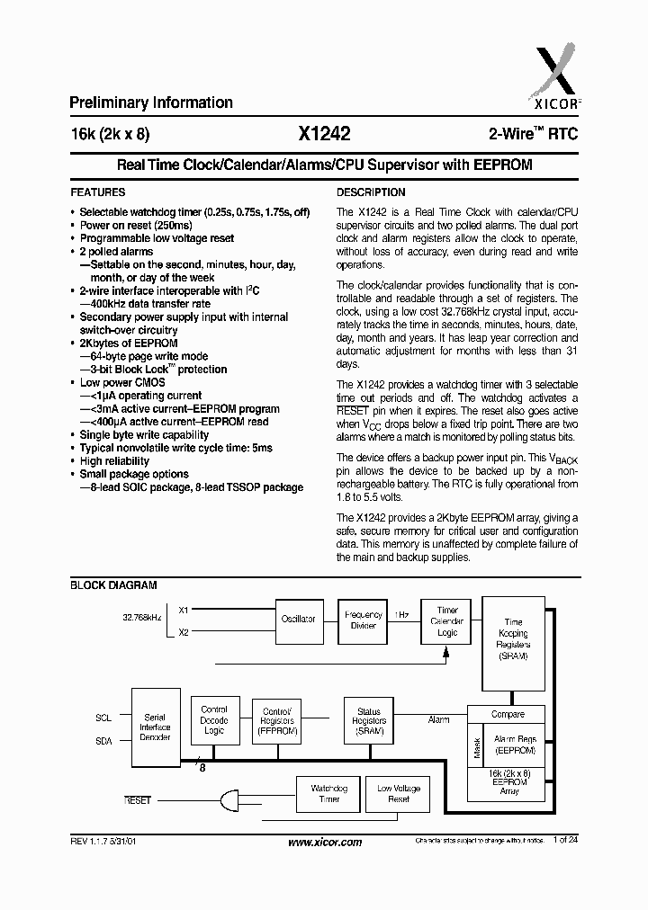 X1242S8_279654.PDF Datasheet