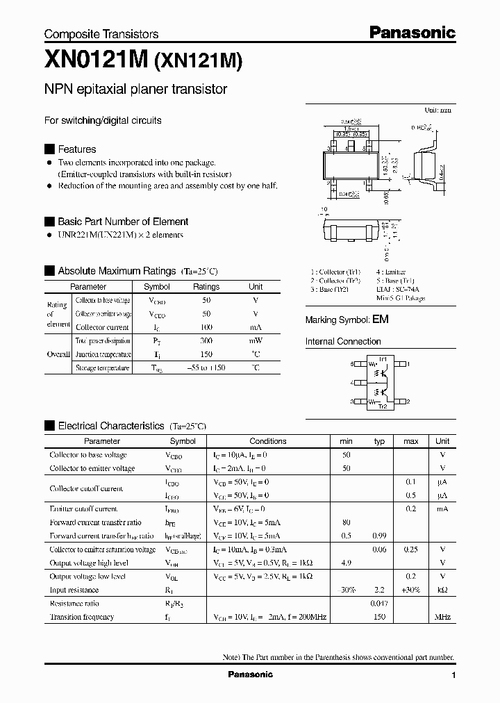 XN0121M_298763.PDF Datasheet