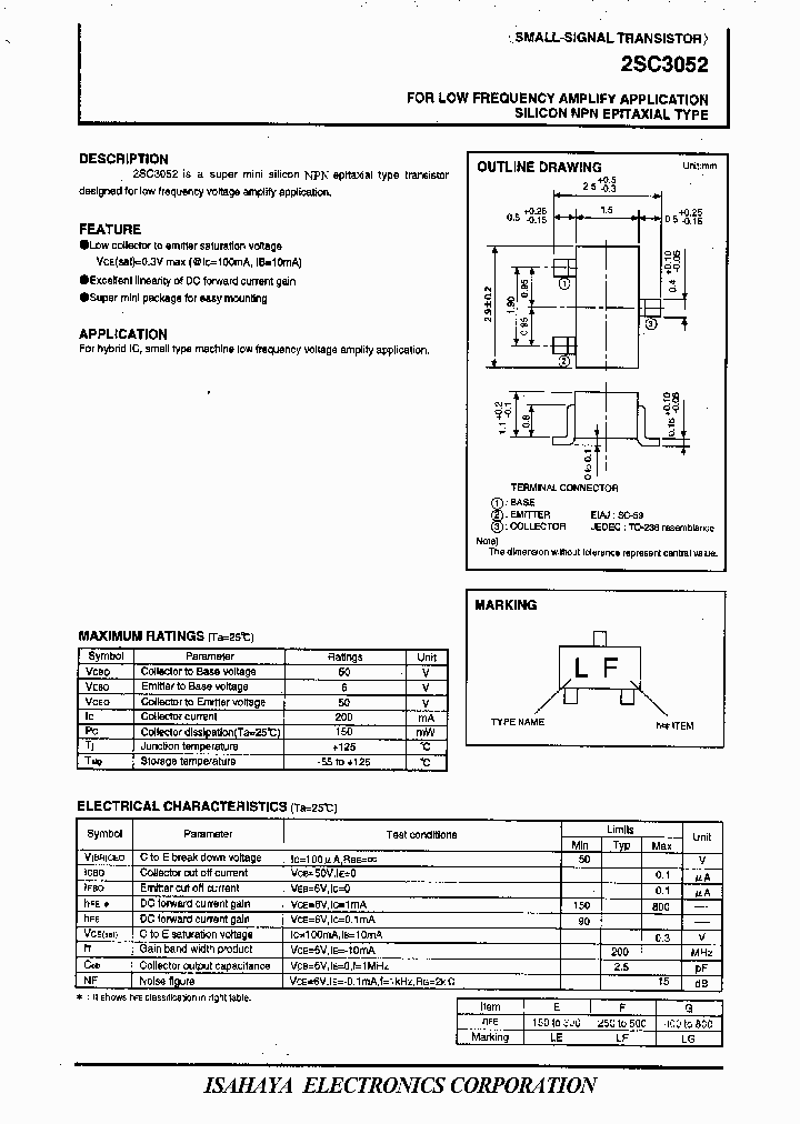 2SC3052_246479.PDF Datasheet