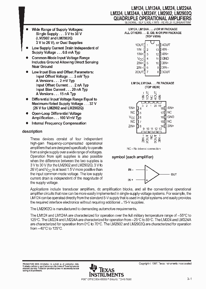 LM324_247176.PDF Datasheet Download --- IC-ON-LINE