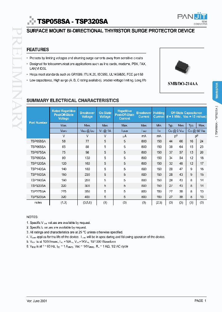 TSP220SA_258234.PDF Datasheet