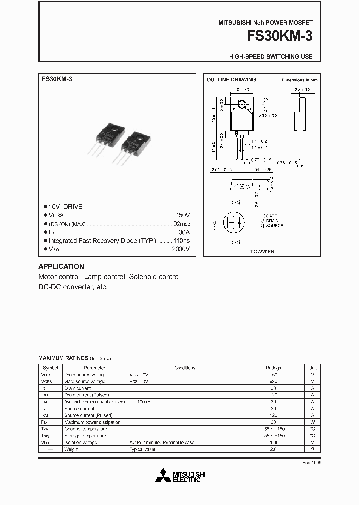 FS30KM-3_211636.PDF Datasheet